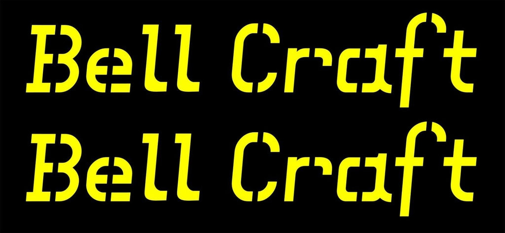 Bell Craft retro Boat decals TWO (2) 500 x 105 mm each CONFIRM your color