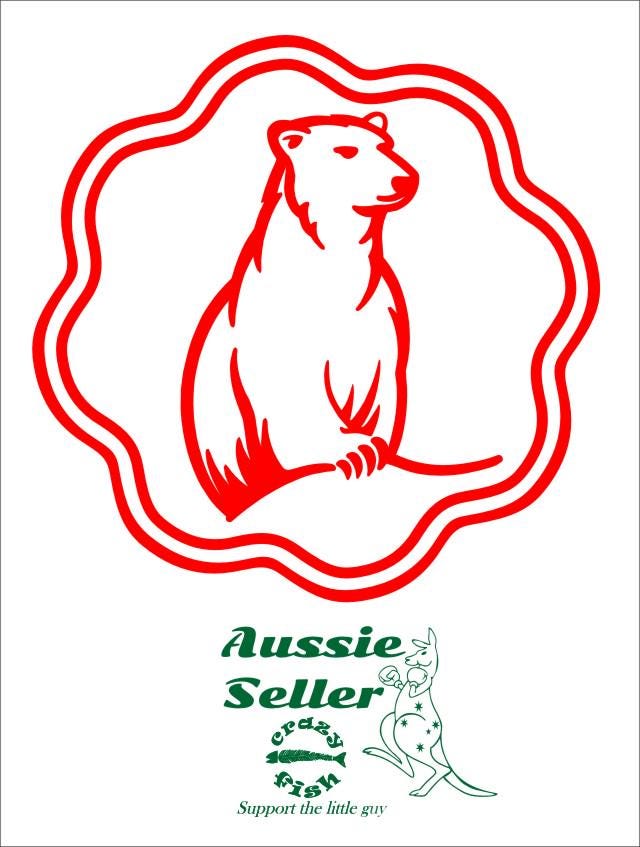 Bundy Bear vinyl decal 200 x 200 mm CONFIRM your color