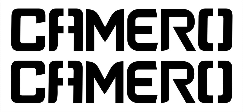 CAMERO boat decals TWO (2) 515 x 100 mm each CONFIRM your color