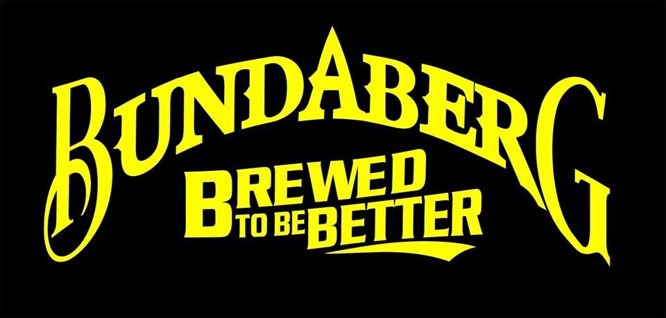 Bundaberg Brewed LARGE vinyl decal 520 x 220 mm each CONFIRM your color
