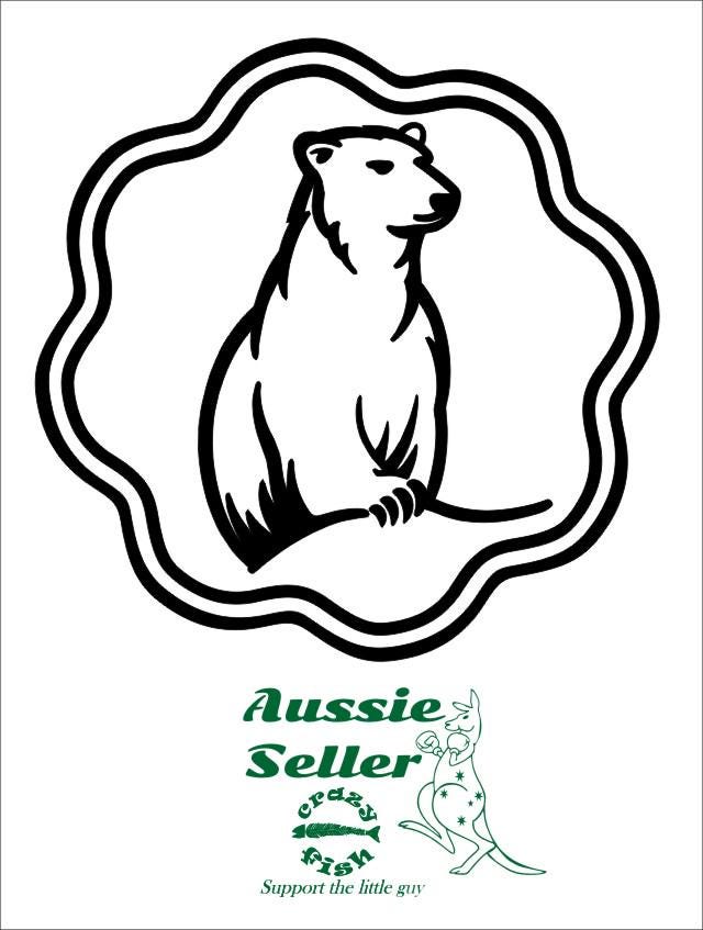 Bundy Bear vinyl decal 200 x 200 mm CONFIRM your color