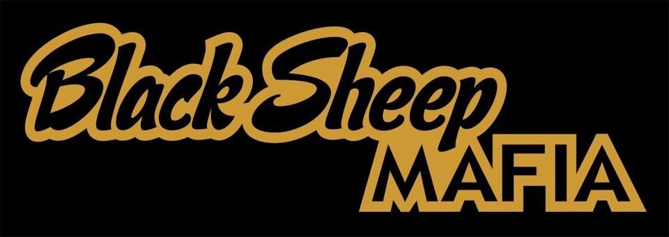 Black Sheep Mafia vinyl decal 260 x 80 mm CONFIRM your color