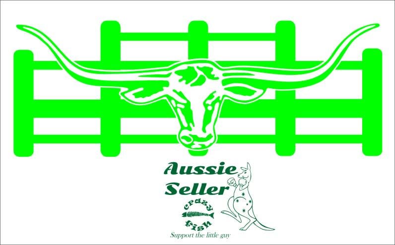 BULLBAR Five  Poster vinyl decal 260 x 95 mm CONFIRM your color