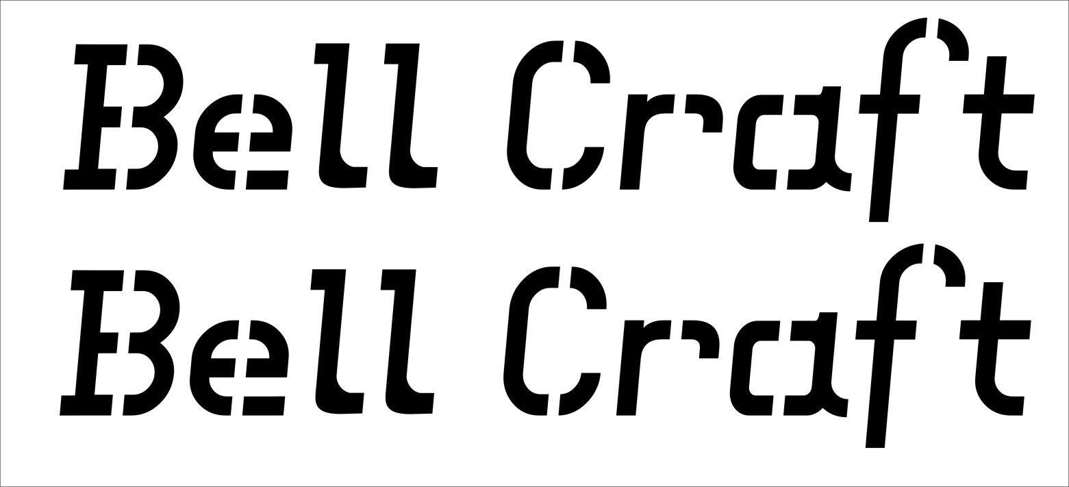 Bell Craft retro Boat decals TWO (2) 500 x 105 mm each CONFIRM your color