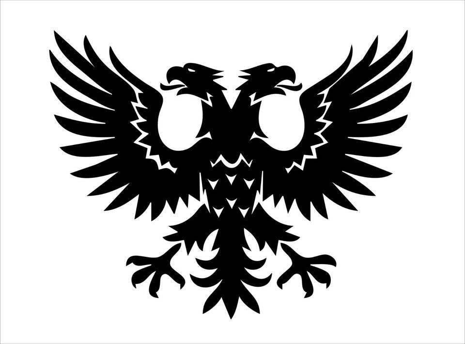 Byzantine vinyl decal 160 x 125 mm CONFIRM your color