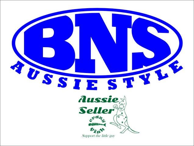 BNS AUSSIE Style vinyl decal 200 x 95 mm CONFIRM your color