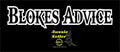 BLOKES ADVICE vinyl decal 260 x 55 mm CONFIRM your color