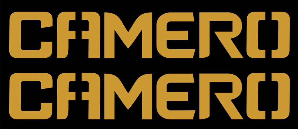 CAMERO boat decals TWO (2) 515 x 100 mm each CONFIRM your color