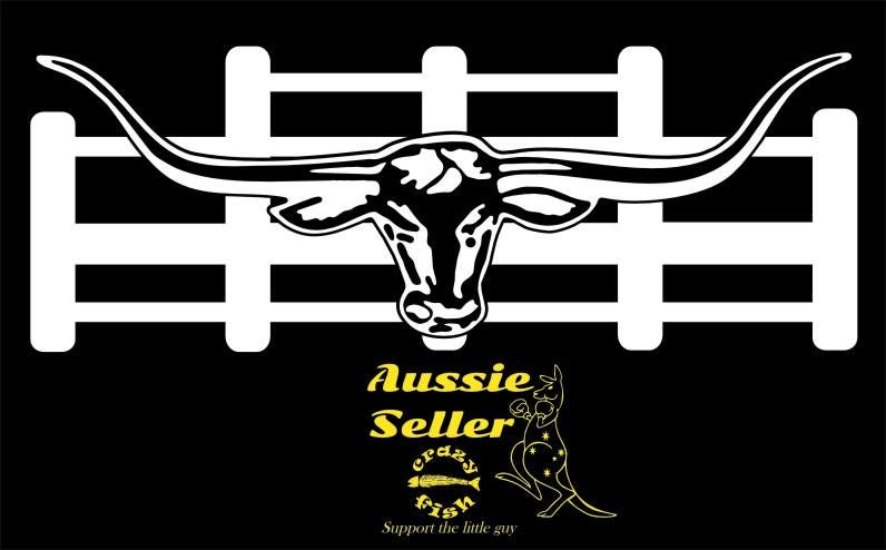 BULLBAR Five  Poster vinyl decal 260 x 95 mm CONFIRM your color