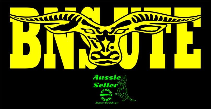 BNS UTE  vinyl decal Large 1100 x 275 mm CONFIRM your color