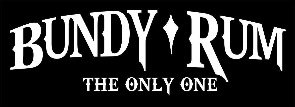 Bundy Rum  vinyl decal 260 x 80 mm CONFIRM your color