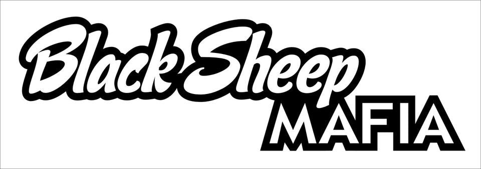 Black Sheep Mafia vinyl decal 260 x 80 mm CONFIRM your color