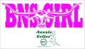 BNS GIRL  vinyl decal 260 x 80 mm CONFIRM your color