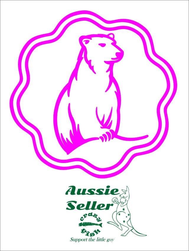 Bundy Bear vinyl decal 200 x 200 mm CONFIRM your color