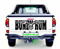 Bundy Rum longhorn vinyl decal LARGE 1100 x 275 mm CONFIRM your color