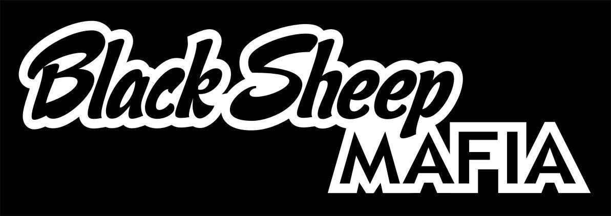 Black Sheep Mafia vinyl decal 260 x 80 mm CONFIRM your color