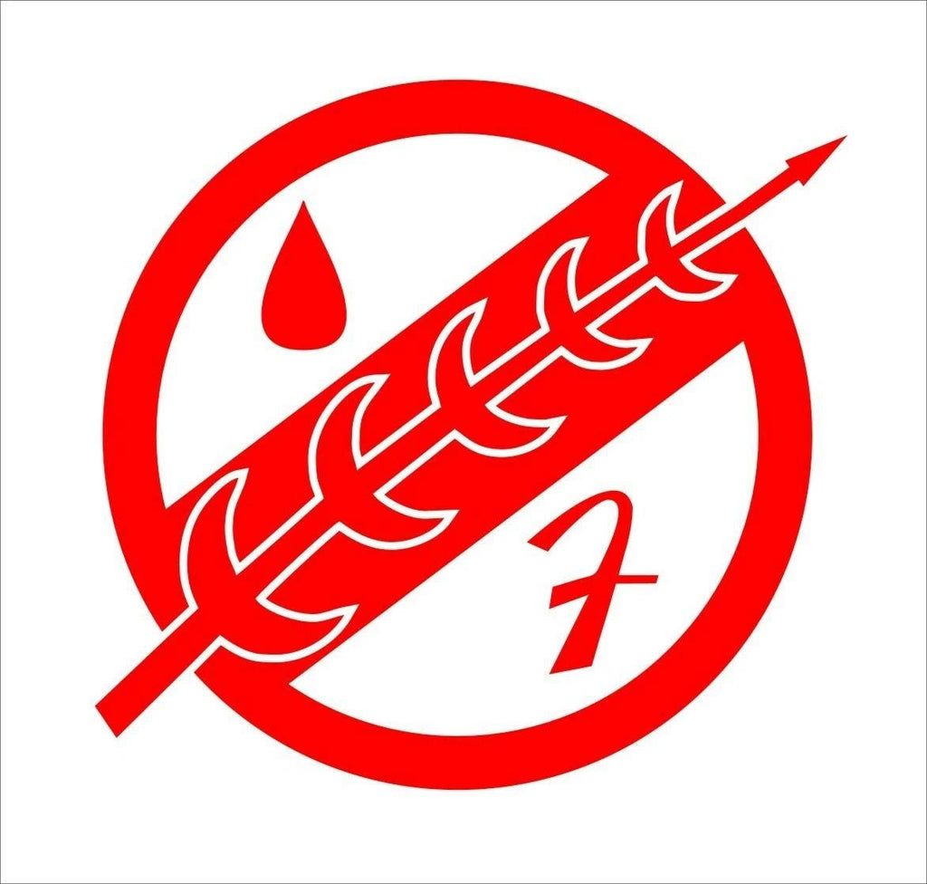 BOBA FETT crest vinyl decal 170 x 160 mm  CONFIRM your color