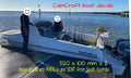 CamCraft retro  Boat decals TWO (2) 520 x 100 mm each CONFIRM your color