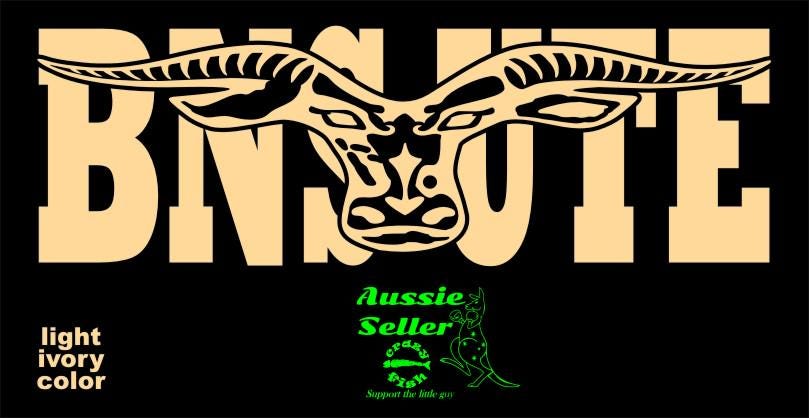 BNS UTE  vinyl decal 260 x 85 mm CONFIRM your color