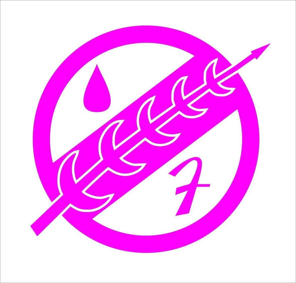 BOBA FETT crest vinyl decal 170 x 160 mm  CONFIRM your color