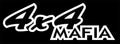 4x4 MAFIA funny vinyl decal 240 x 80 mm CONFIRM your color