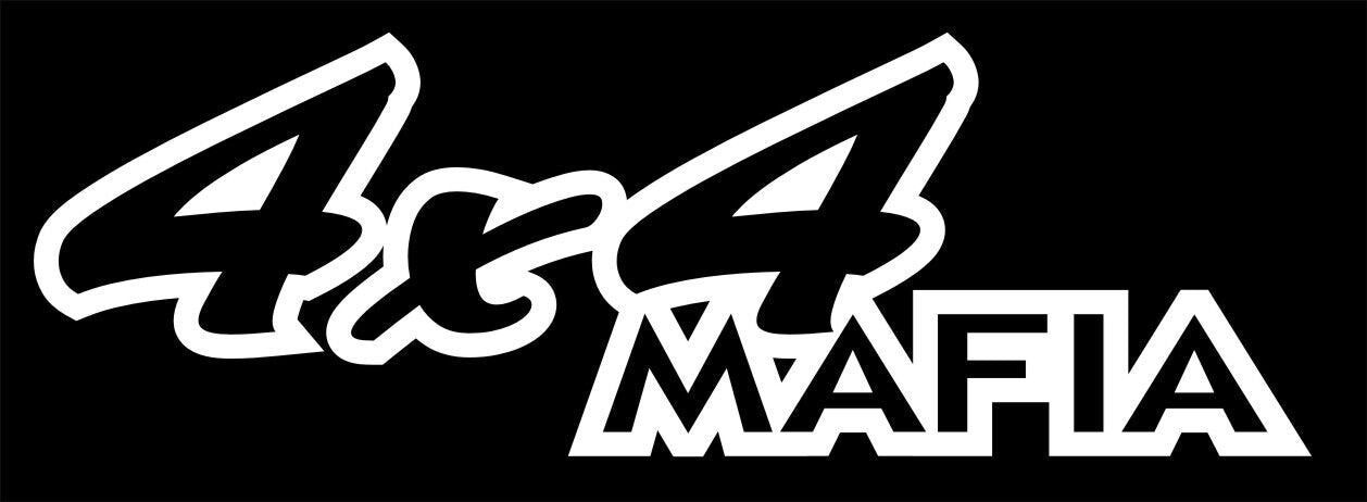 4x4 MAFIA funny vinyl decal 240 x 80 mm CONFIRM your color