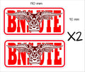 BNS UTE Stickers TWO (2) 190 x 90 mm each