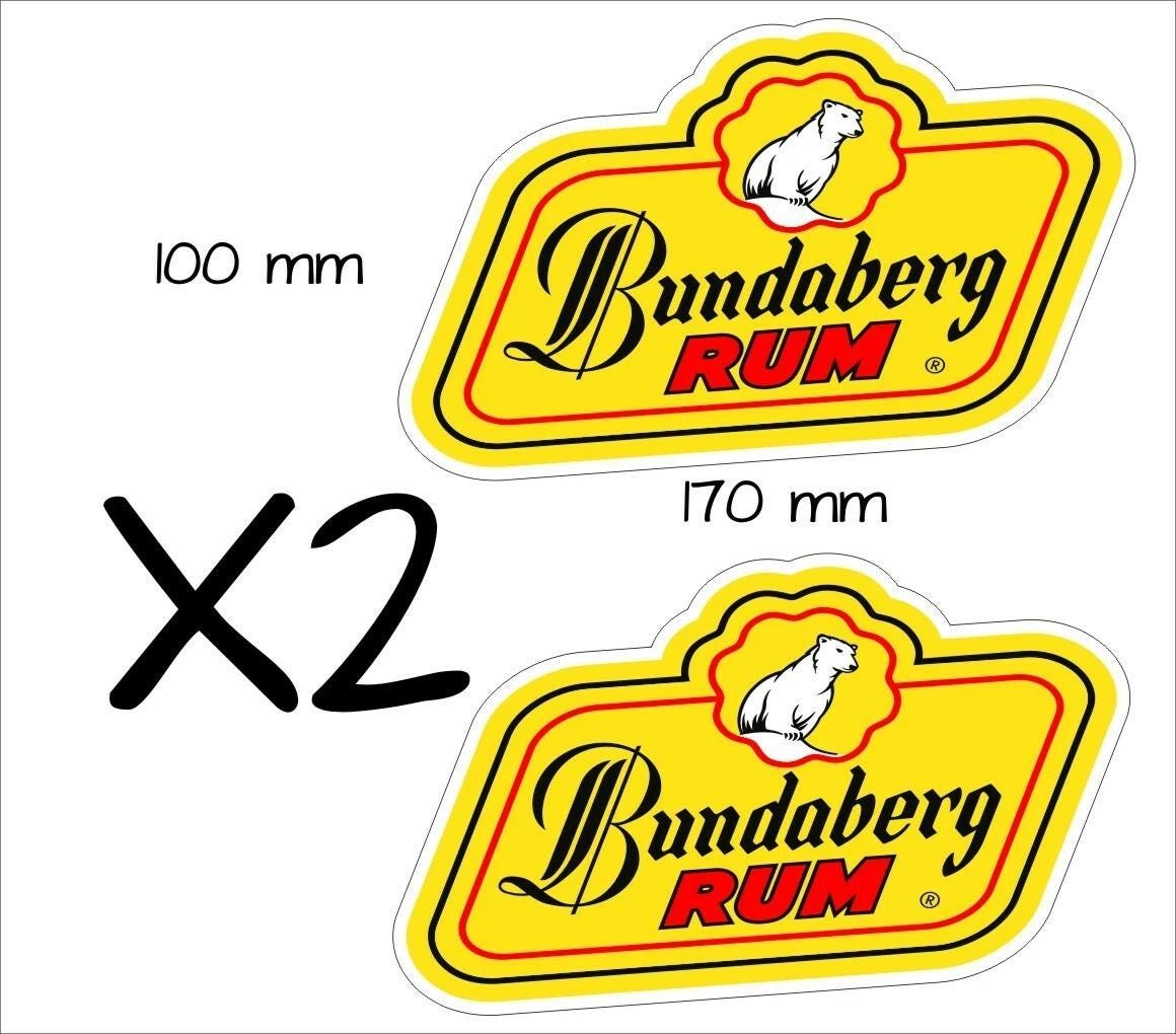 Bundy  Stickers TWO (2) 170 x 100 mm each