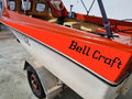 Bell Craft retro Boat decals TWO (2) 500 x 105 mm each CONFIRM your color