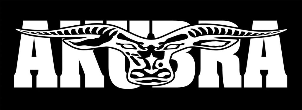 AKUBRA longhorn vinyl decal LARGE 1100 x 275 mm CONFIRM your color