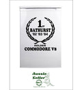 Bathurst  Commodore 1st retro wreath LARGE decal 500 x 480 mm CONFIRM your color