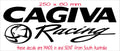 CAGIVA RACING vinyl decal 250 x 80 mm CONFIRM your color